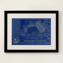 baseball stadium print