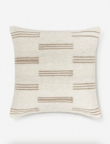 striped pillow