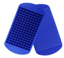 blue mini ice cube trays