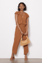 burnt orange jumpsuit