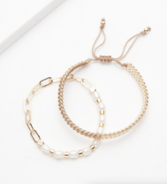 two bracelets