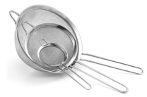 set of mesh strainers