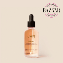 bottle of hair oil