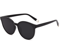 pair of black sunglasses