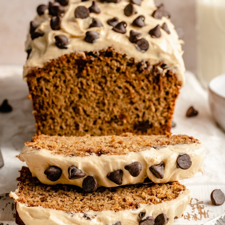 Peanut Butter Lover’s Banana Bread