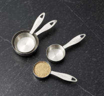 stainless steel measuring cups