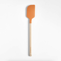 orange silicone spatula
