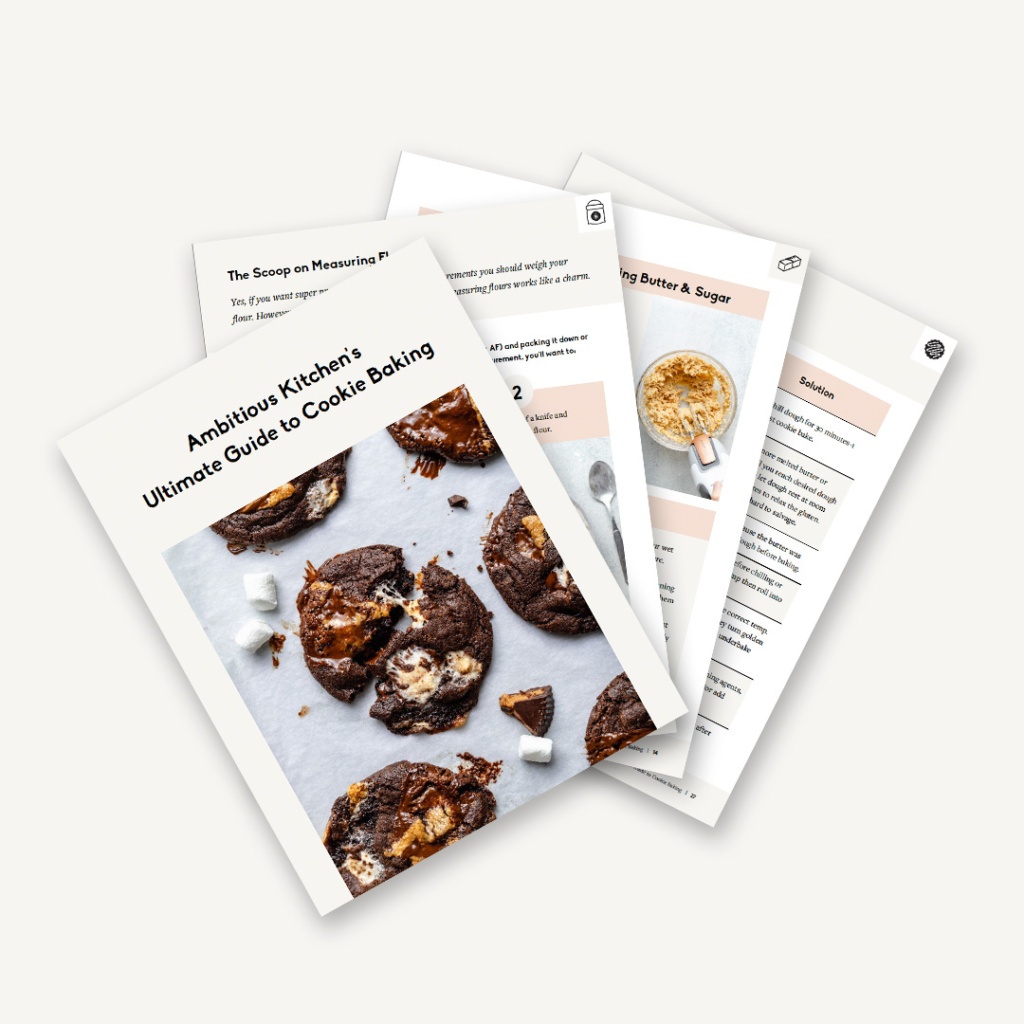 Download My FREE Ultimate Guide to Cookie Baking | Ambitious Kitchen