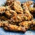 lemon parmesan chicken wings on platter