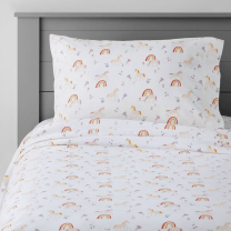 rainbow sheet set