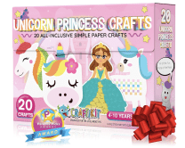 princess and unicorn craft set