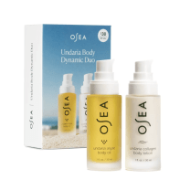 body oil and lotion bottles
