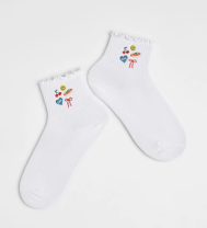 white socks