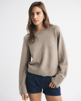 tan sweater